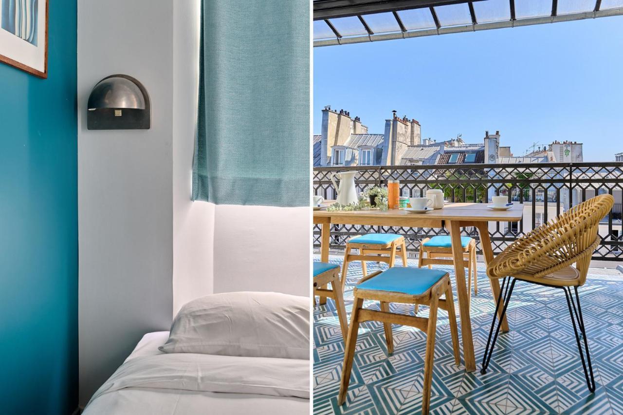 Apartment Center Of Paris With Terrace By Studio Prestige Exterior photo